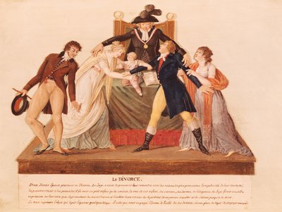 Divorce. The Reconciliation by Lesueur Brothers